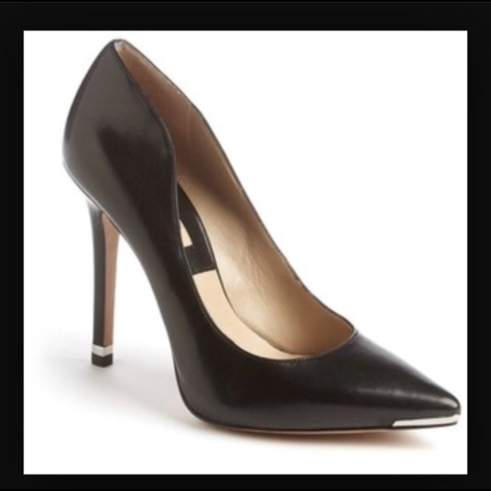 Michael Kors “Avra” Sexy Black Avra Pump Heels